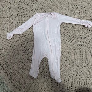 Carter's Light Pink Kids Bamboo Pajama Footies